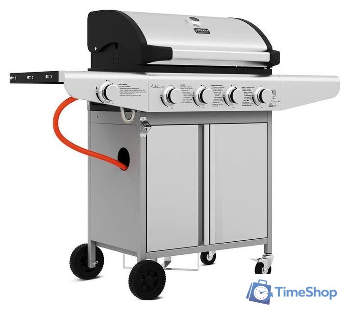 Газовый гриль для дачи Koler Relish v1 (серебристый) - Изображение №4 — Интернет-магазин Time-Shop