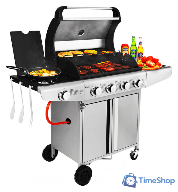 Газовый гриль для дачи Koler Relish v1 (серебристый) - Изображение №1 — Интернет-магазин Time-Shop