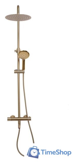 Душевая система  Rea Lungo matt gold REA-P6604 - Изображение №3 — Интернет-магазин Time-Shop