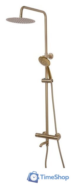 Душевая система  Rea Lungo matt gold REA-P6604 - Изображение №4 — Интернет-магазин Time-Shop