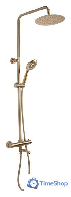 Душевая система  Rea Lungo matt gold REA-P6604 - Изображение №2 — Интернет-магазин Time-Shop