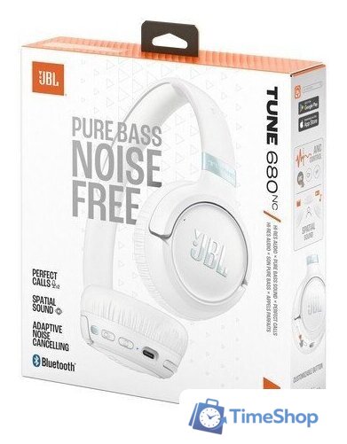 Наушники JBL Tune 680NC (белый) - Изображение №10 — Интернет-магазин Time-Shop
