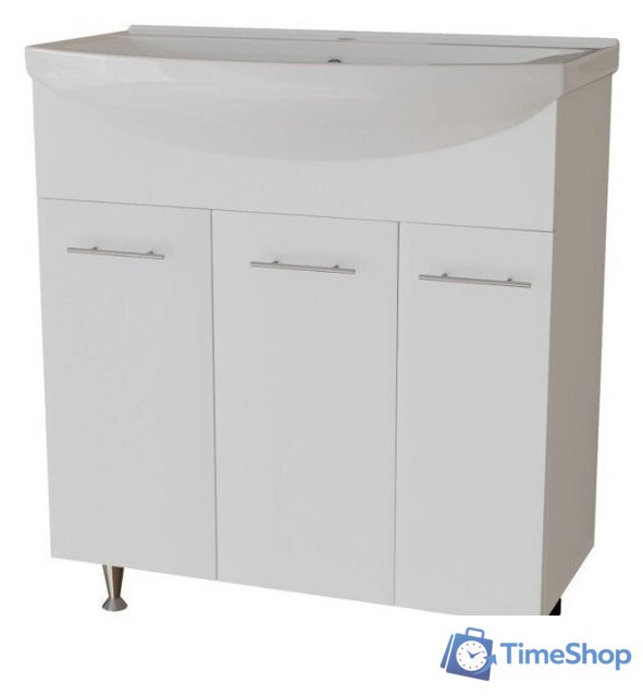  Mixline Тумба под умывальник Вега 75 553564 - Изображение №1 — Интернет-магазин Time-Shop