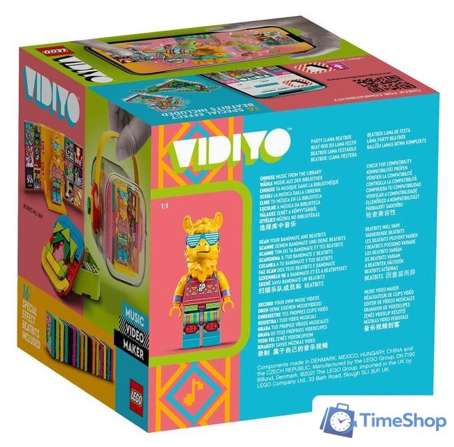 Конструктор LEGO Vidiyo 43105 Битбокс Любителя вечеринок Л.Л.А.М.А - Изображение №2 — Интернет-магазин Time-Shop