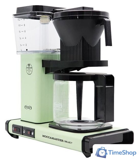 Капельная кофеварка Technivorm Moccamaster KBG741 Select (пастельный зеленый) - Изображение №3 — Интернет-магазин Time-Shop