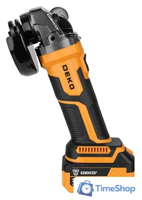 Угловая шлифмашина Deko DKAG20-125 (с 1-им АКБ) - Изображение №2 — Интернет-магазин Time-Shop
