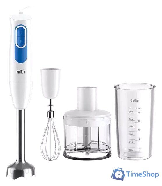 Погружной блендер Braun MQ20.236MWH - Изображение №1 — Интернет-магазин Time-Shop