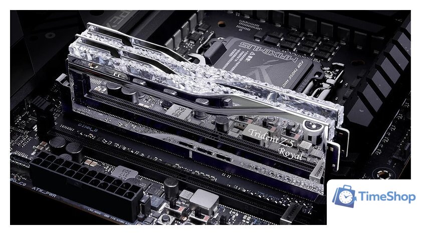 Оперативная память G.Skill Trident Z5 Royal 2x16ГБ DDR5 7200 МГц F5-7200J3445G16GX2-TR5S - Изображение №4 — Интернет-магазин Time-Shop