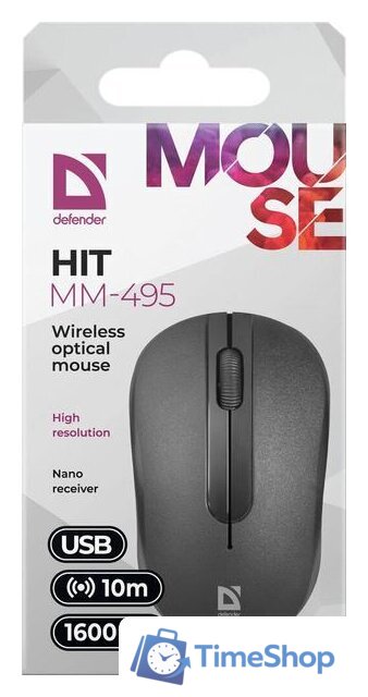 Мышь Defender Hit MM-495 - Изображение №5 — Интернет-магазин Time-Shop