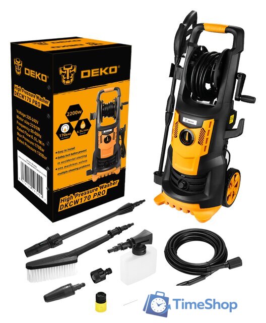Мойка высокого давления Deko DKCW170 PRO - Изображение №1 — Интернет-магазин Time-Shop