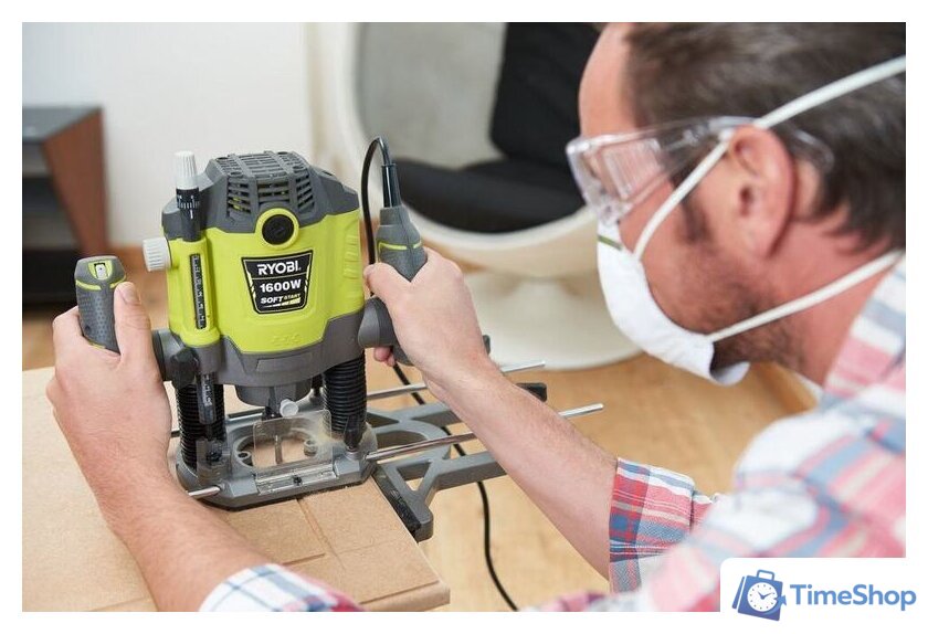 Вертикальный фрезер Ryobi RRT1600-K 5133004796 - Изображение №7 — Интернет-магазин Time-Shop