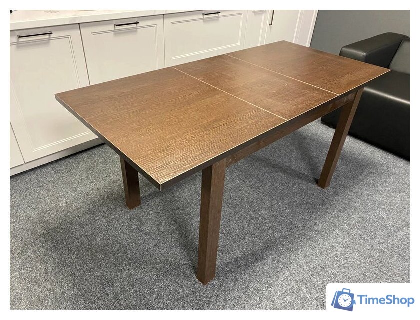 Кухонный стол Senira Кастусь 110-145x70 (венге/венге) - Изображение №13 — Интернет-магазин Time-Shop