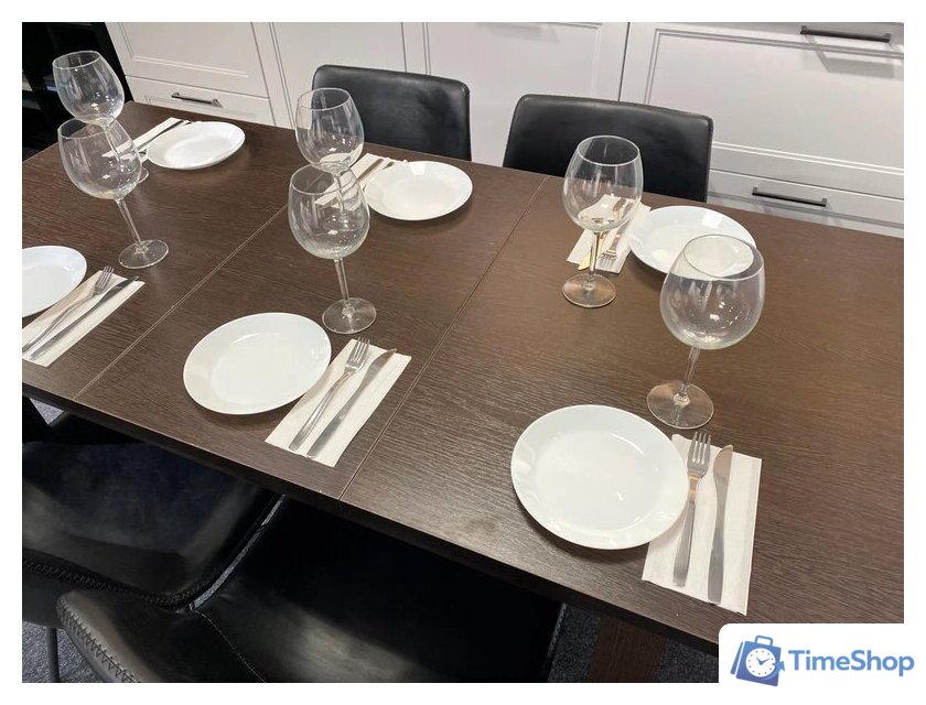 Кухонный стол Senira Кастусь 110-145x70 (венге/венге) - Изображение №10 — Интернет-магазин Time-Shop