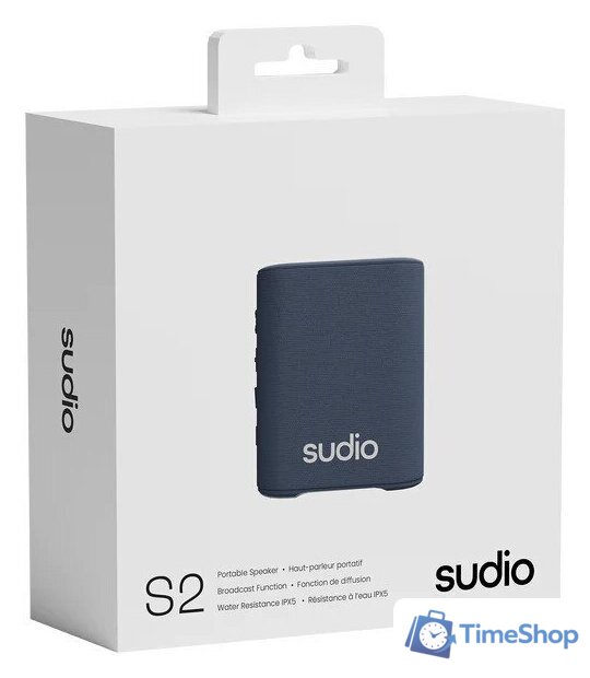 Беспроводная колонка Sudio S2 (синий) - Изображение №3 — Интернет-магазин Time-Shop