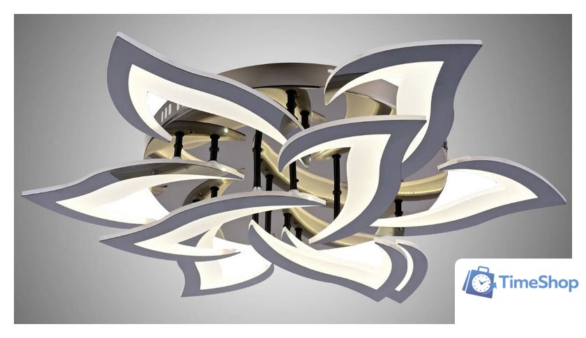 Припотолочная люстра Mirastyle Диод CF-38604/6+3 WH - Изображение №2 — Интернет-магазин Time-Shop