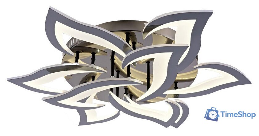 Припотолочная люстра Mirastyle Диод CF-38604/6+3 WH - Изображение №1 — Интернет-магазин Time-Shop