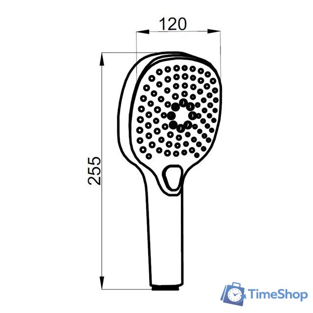 Душевой гарнитур  Azario Nevo AZ-157860124 - Изображение №2 — Интернет-магазин Time-Shop