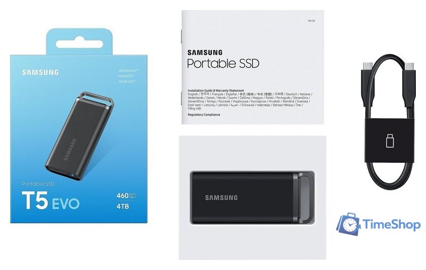 Внешний накопитель Samsung T5 EVO 4TB - Изображение №18 — Интернет-магазин Time-Shop