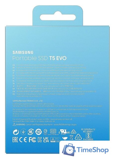 Внешний накопитель Samsung T5 EVO 4TB - Изображение №15 — Интернет-магазин Time-Shop