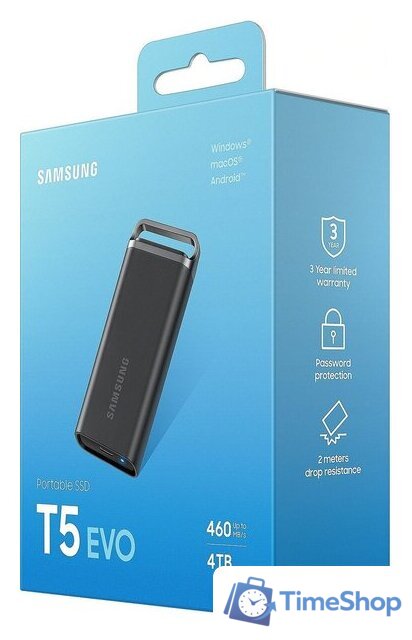 Внешний накопитель Samsung T5 EVO 4TB - Изображение №17 — Интернет-магазин Time-Shop