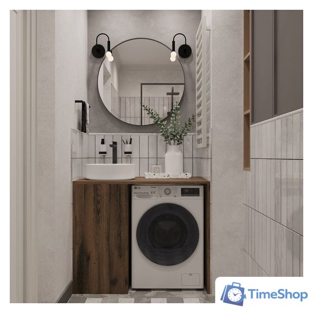  ЗОВ Тумба под умывальник Стамбул 100 S100LAW0LAWWMD (аттик) - Изображение №1 — Интернет-магазин Time-Shop