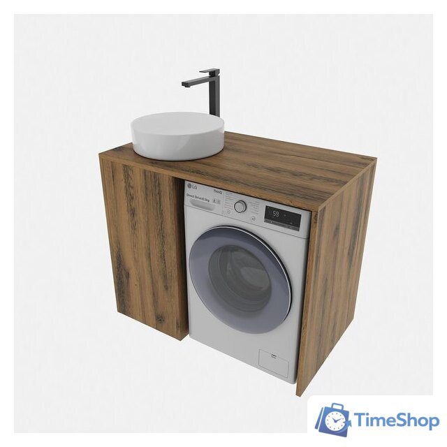  ЗОВ Тумба под умывальник Стамбул 100 S100LAW0LAWWMD (аттик) - Изображение №3 — Интернет-магазин Time-Shop