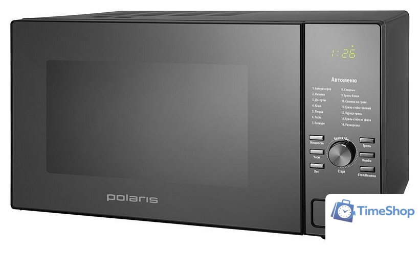 Микроволновая печь Polaris PMO 2303DG RUS - Изображение №2 — Интернет-магазин Time-Shop
