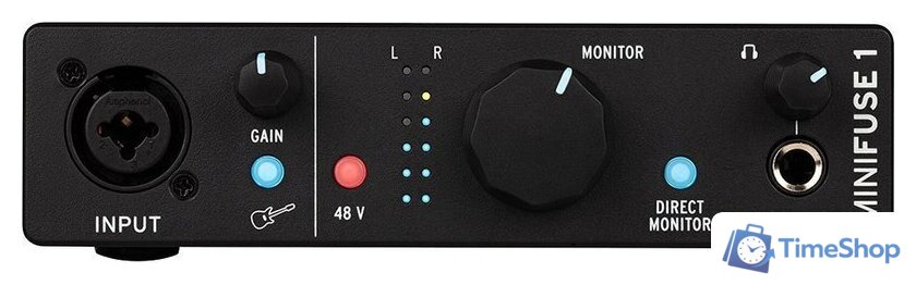 Аудиоинтерфейс Arturia MiniFuse 1 (черный) - Изображение №1 — Интернет-магазин Time-Shop