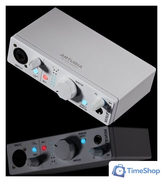 Аудиоинтерфейс Arturia MiniFuse 1 (черный) - Изображение №5 — Интернет-магазин Time-Shop