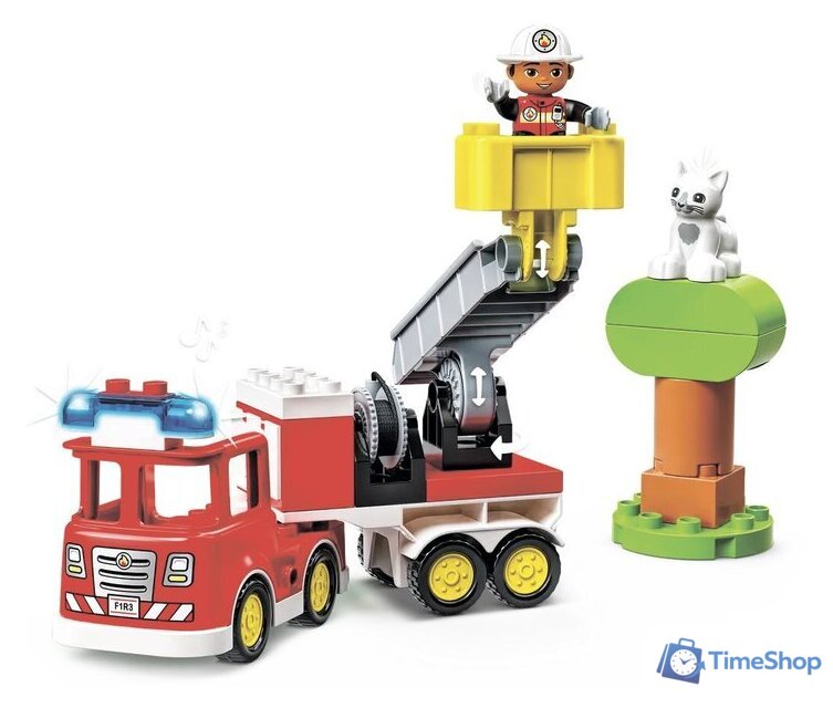 Конструктор LEGO Duplo 10969 Пожарная машина - Изображение №6 — Интернет-магазин Time-Shop