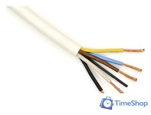 Провод силовой Автопровод ПВС-Т 5x2.5 (100 м, белый) - Изображение №4 — Интернет-магазин Time-Shop