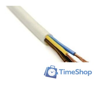 Провод силовой Автопровод ПВС-Т 5x2.5 (100 м, белый) - Изображение №3 — Интернет-магазин Time-Shop