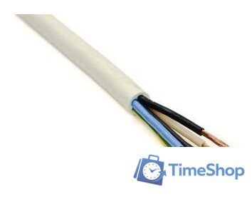 Провод силовой Автопровод ПВС-Т 5x2.5 (100 м, белый) - Изображение №2 — Интернет-магазин Time-Shop