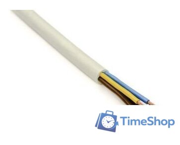 Провод силовой Автопровод ПВС-Т 5x2.5 (100 м, белый) - Изображение №1 — Интернет-магазин Time-Shop