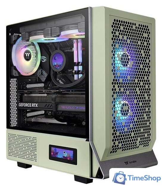 Корпус Thermaltake Ceres 300 TG ARGB Matcha Green CA-1Y2-00MEWN-00 - Изображение №1 — Интернет-магазин Time-Shop