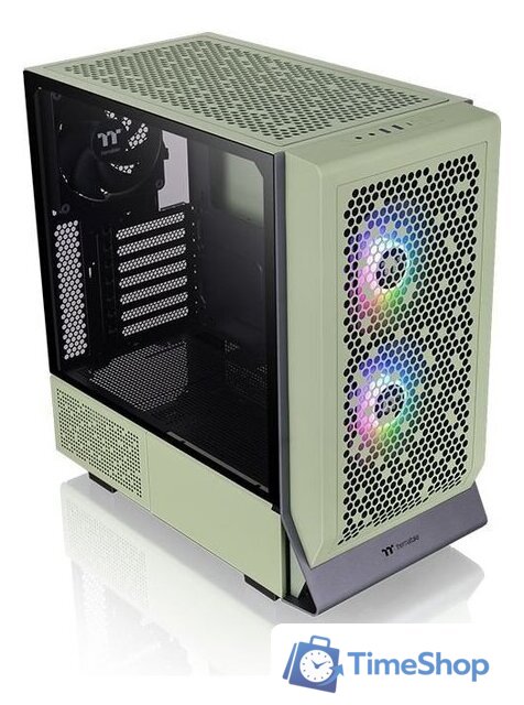 Корпус Thermaltake Ceres 300 TG ARGB Matcha Green CA-1Y2-00MEWN-00 - Изображение №5 — Интернет-магазин Time-Shop