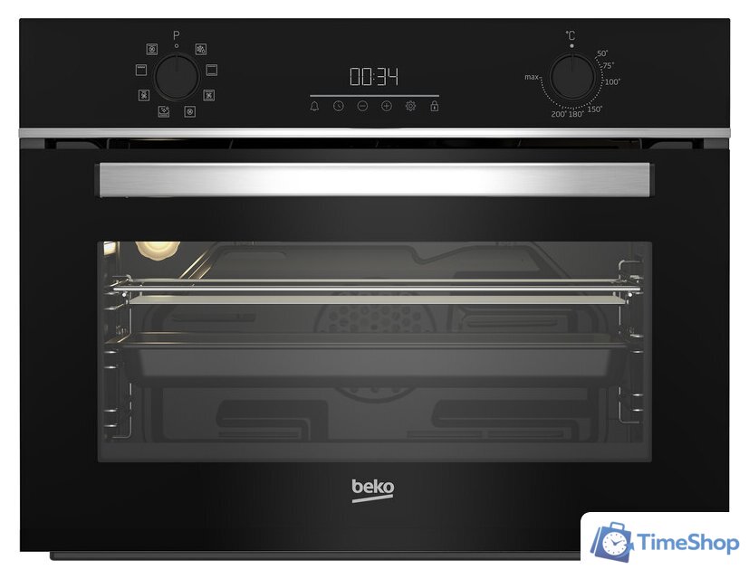 Электрический духовой шкаф BEKO BBCM13300X - Изображение №1 — Интернет-магазин Time-Shop