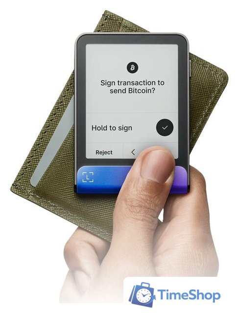 Аппаратный криптокошелек Ledger Flex Neptune Blue - Изображение №2 — Интернет-магазин Time-Shop