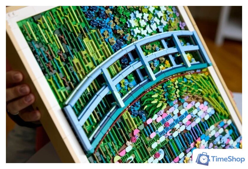 Конструктор LEGO Art 31220 Клод Моне — Мост через пруд с водяными лилиями - Изображение №15 — Интернет-магазин Time-Shop