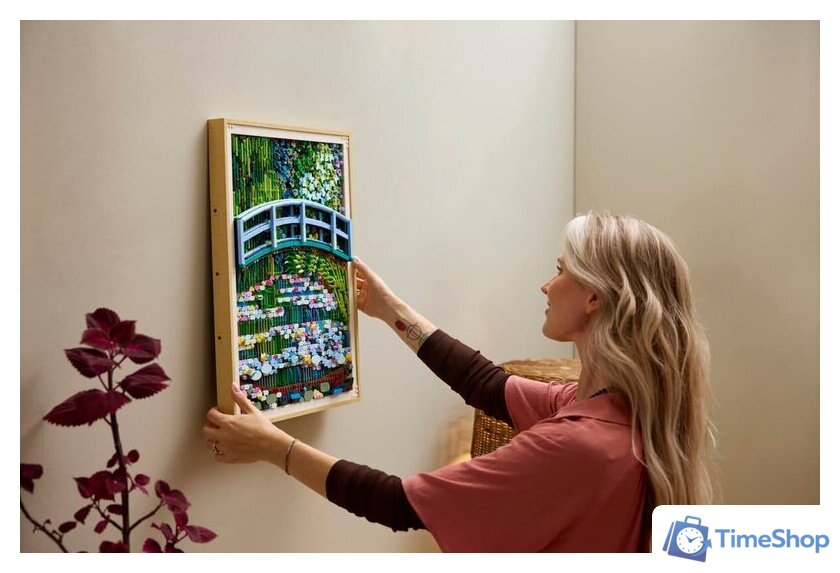 Конструктор LEGO Art 31220 Клод Моне — Мост через пруд с водяными лилиями - Изображение №9 — Интернет-магазин Time-Shop