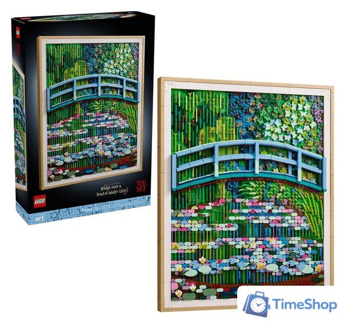 Конструктор LEGO Art 31220 Клод Моне — Мост через пруд с водяными лилиями - Изображение №1 — Интернет-магазин Time-Shop