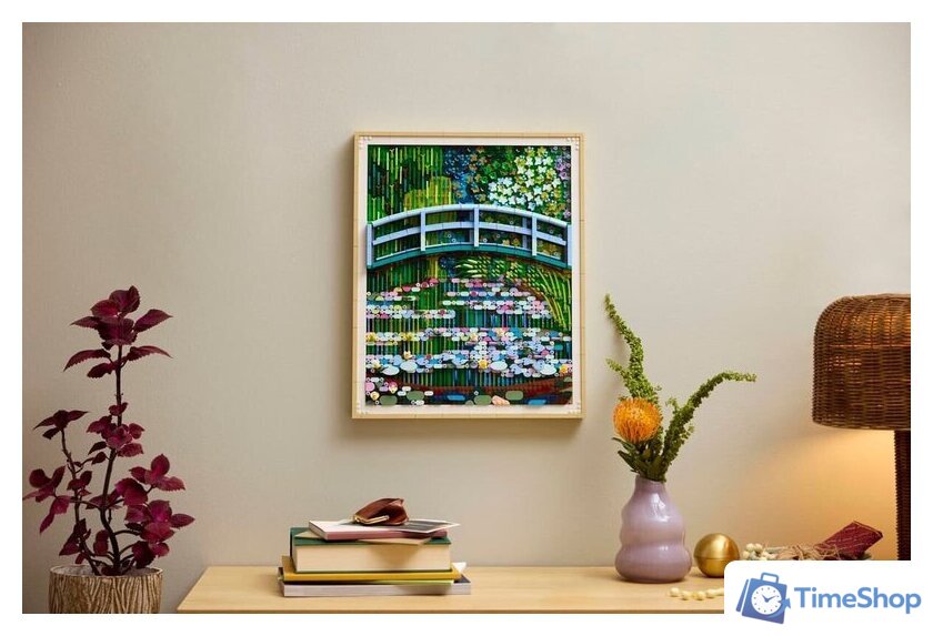Конструктор LEGO Art 31220 Клод Моне — Мост через пруд с водяными лилиями - Изображение №3 — Интернет-магазин Time-Shop