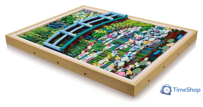 Конструктор LEGO Art 31220 Клод Моне — Мост через пруд с водяными лилиями - Изображение №4 — Интернет-магазин Time-Shop
