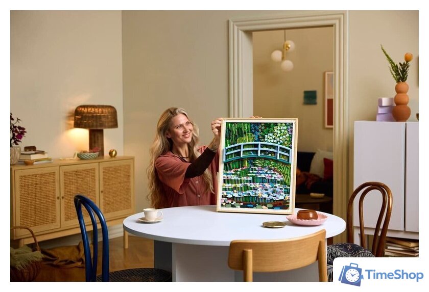 Конструктор LEGO Art 31220 Клод Моне — Мост через пруд с водяными лилиями - Изображение №8 — Интернет-магазин Time-Shop