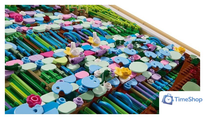 Конструктор LEGO Art 31220 Клод Моне — Мост через пруд с водяными лилиями - Изображение №6 — Интернет-магазин Time-Shop