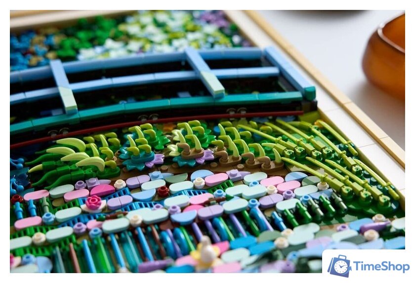 Конструктор LEGO Art 31220 Клод Моне — Мост через пруд с водяными лилиями - Изображение №12 — Интернет-магазин Time-Shop
