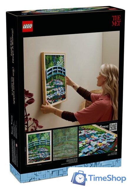 Конструктор LEGO Art 31220 Клод Моне — Мост через пруд с водяными лилиями - Изображение №17 — Интернет-магазин Time-Shop
