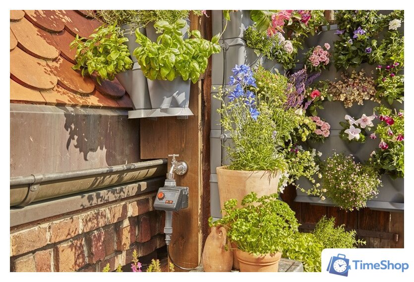 Система полива Gardena Микрокапельный полив для вертикального садоводства 9 горшков - Изображение №4 — Интернет-магазин Time-Shop