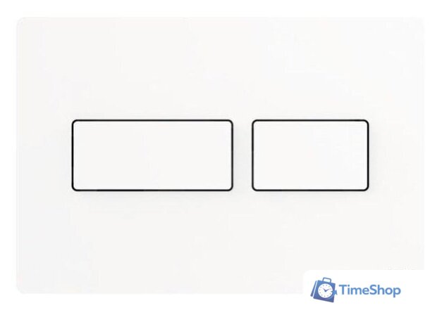 Панель смыва Tece Solid 9240433 (белый матовый) - Изображение №1 — Интернет-магазин Time-Shop