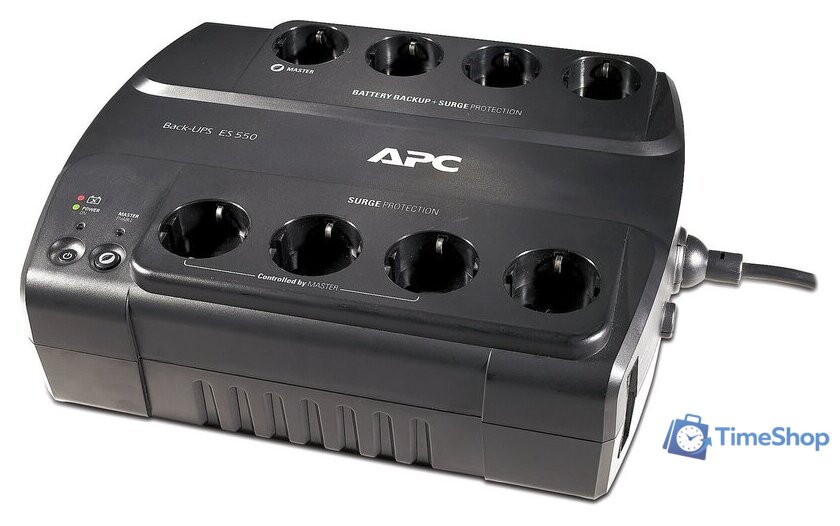 Источник бесперебойного питания APC Back-UPS ES 550VA (BE550G-RS) - Изображение №1 — Интернет-магазин Time-Shop